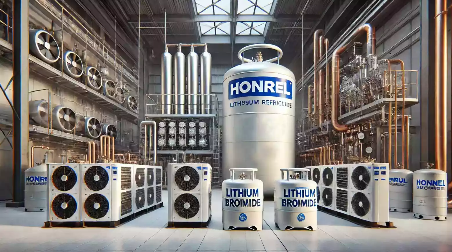 Comparación del bromuro de litio con otros refrigerantes (2)