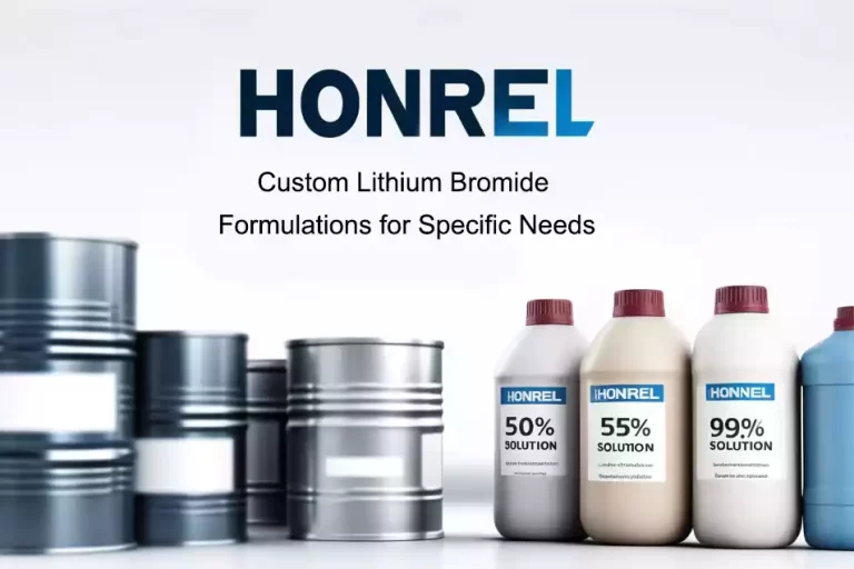 Formulaciones de bromuro de litio personalizadas para necesidades específicas Formulaciones de bromuro de litio personalizadas para necesidades específicas