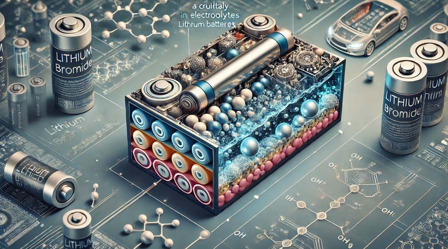 Bromuro de litio: un componente electrolítico crucial en las baterías de litio