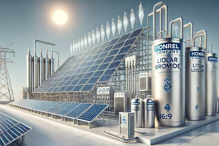 Bromuro de litio en aplicaciones de energía solar