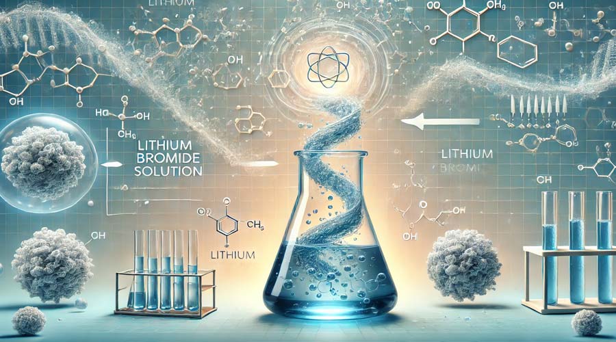 Solución de bromuro de litio que desbloquea el potencial para disolver y regenerar la celulosa en gel