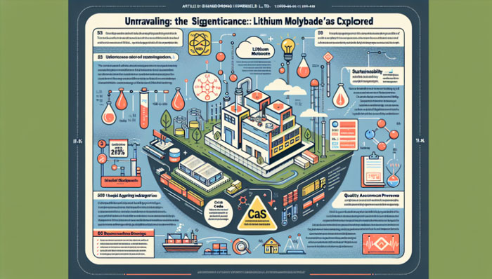Código CAS de molibdato de litio Molibdato de litio Código CAS - Honrel